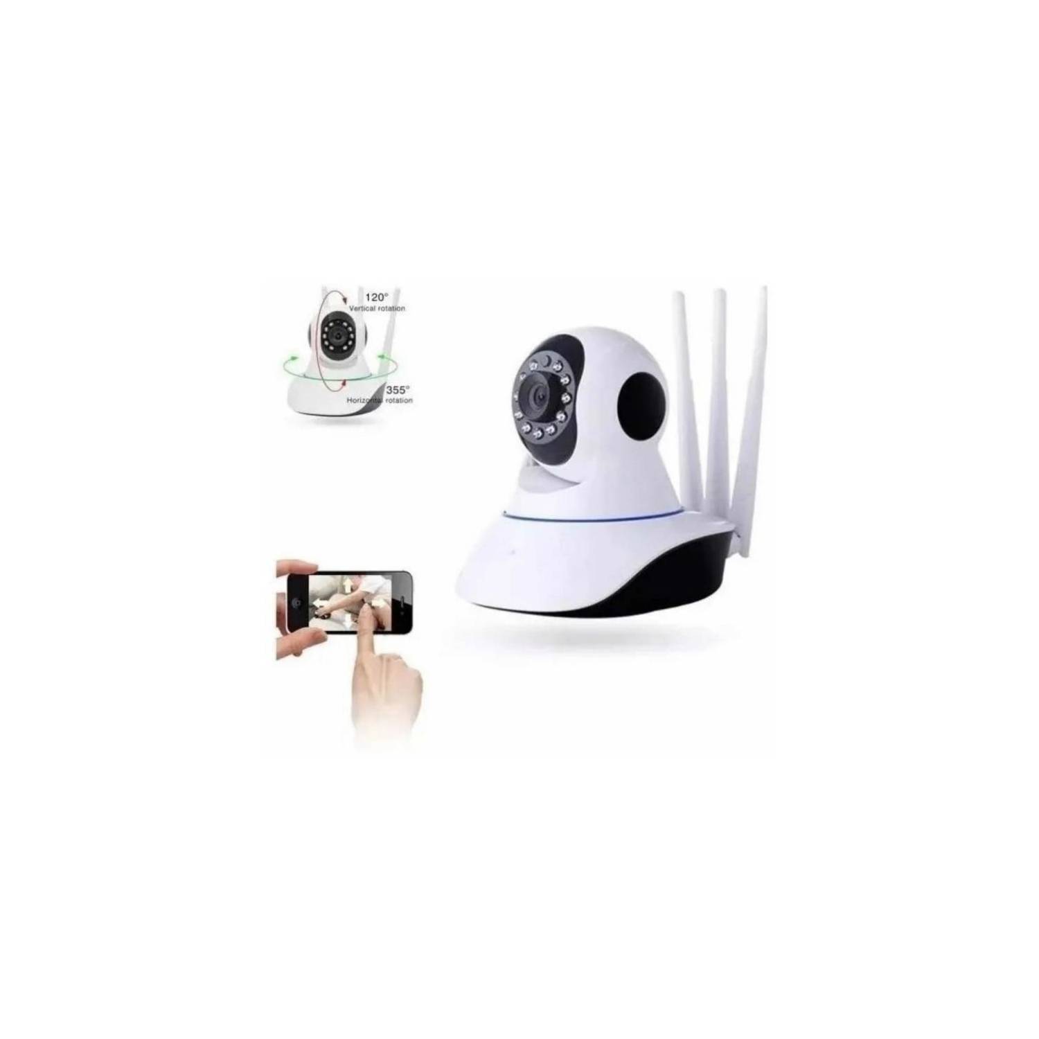 Cámara Ip Wifi Exterior Robotizada Full Hd 360° Domo Visión Nocturna