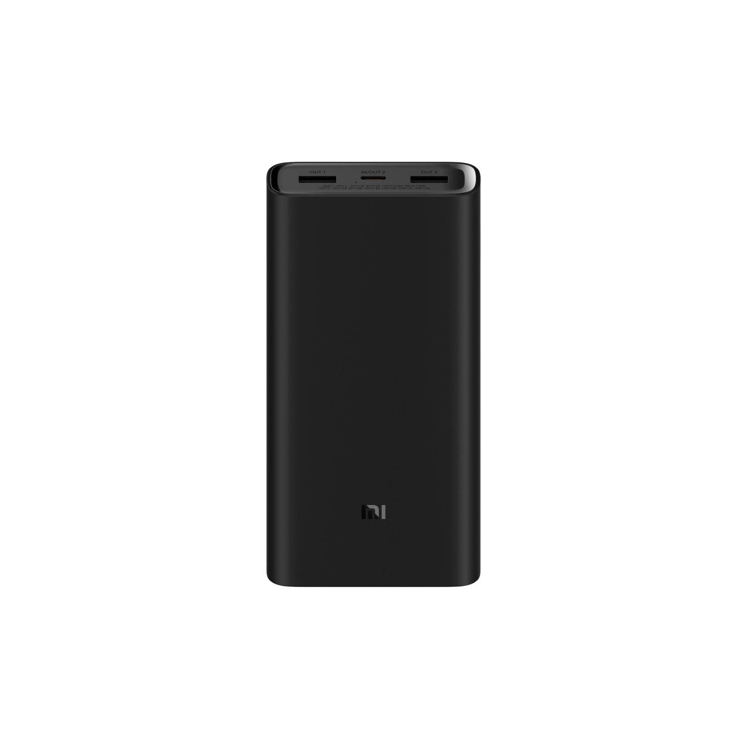 Batería Externa Xiaomi 20000mah Mi 50w Power Bank Negro