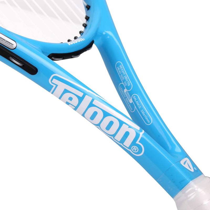 TELOON Raqueta Tenis Adulto Aluminio Nivel Inicial Color Azul