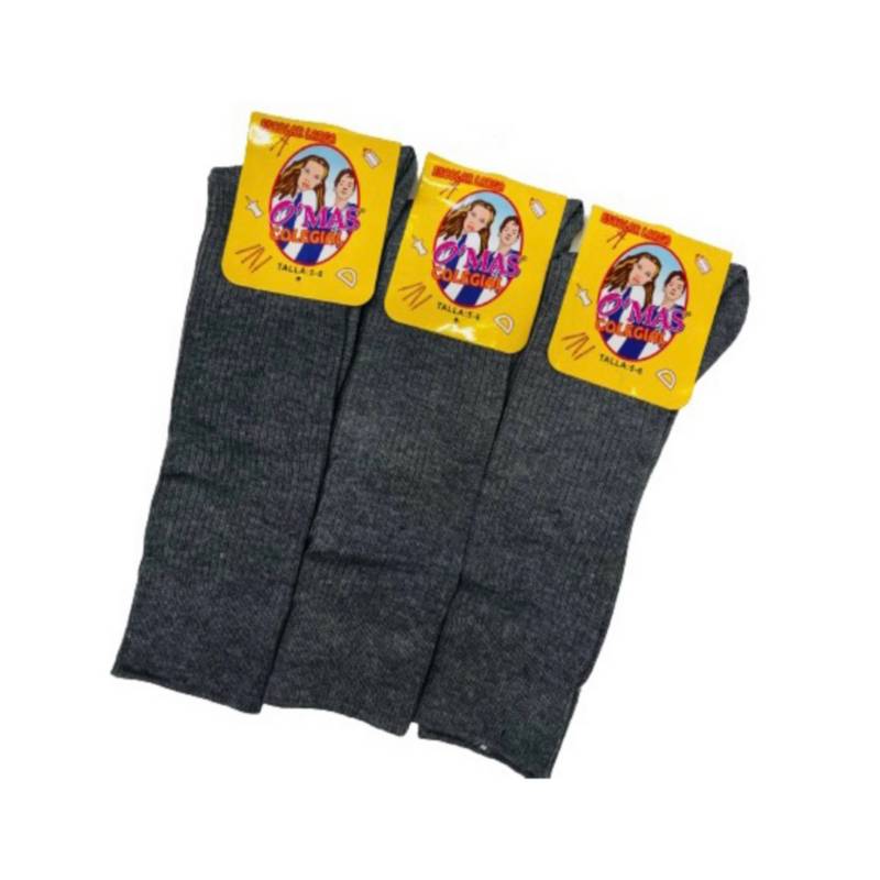 EVERSO pack 6 pares de calcetas Largas Bucaneras Escolares