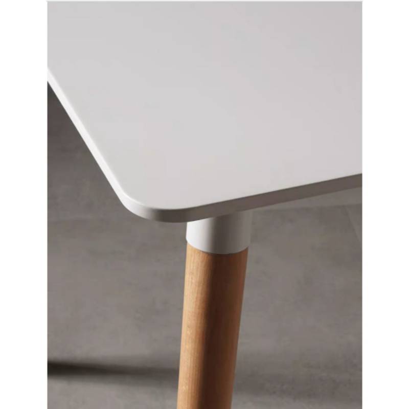 Juego De Comedor Mesa Rectangular 120cm + 4 Sillas Eames