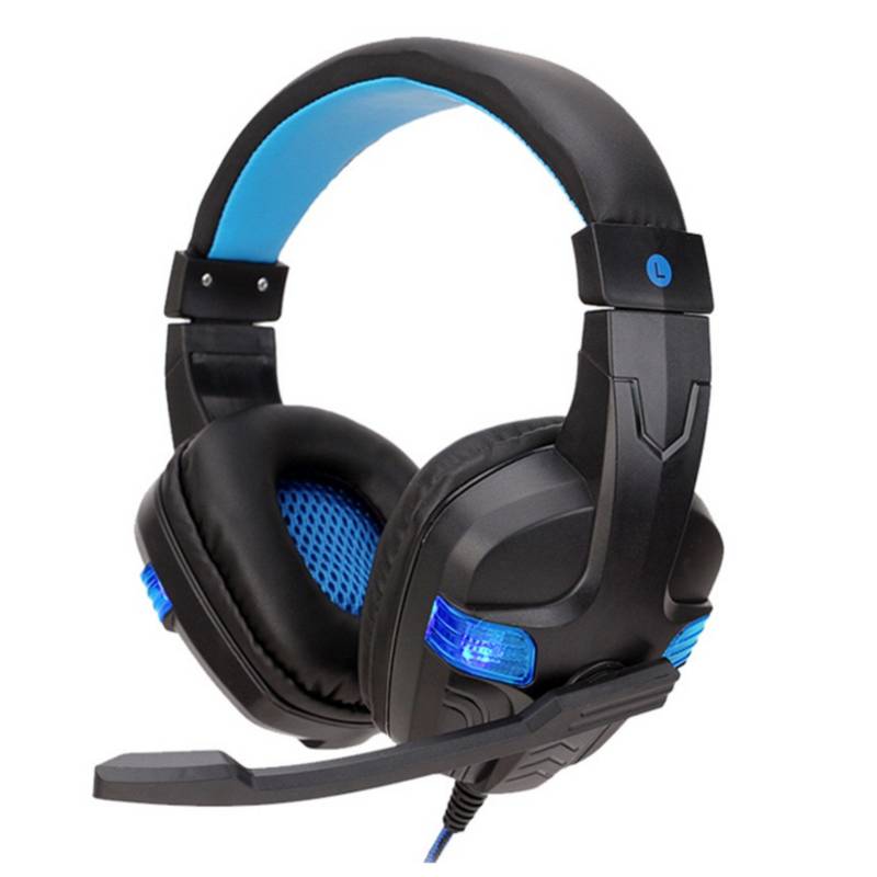 Cascos Gaming PS4 Audifonos Auriculares Gamer PC Xbox One Gaming Con  Microfono
