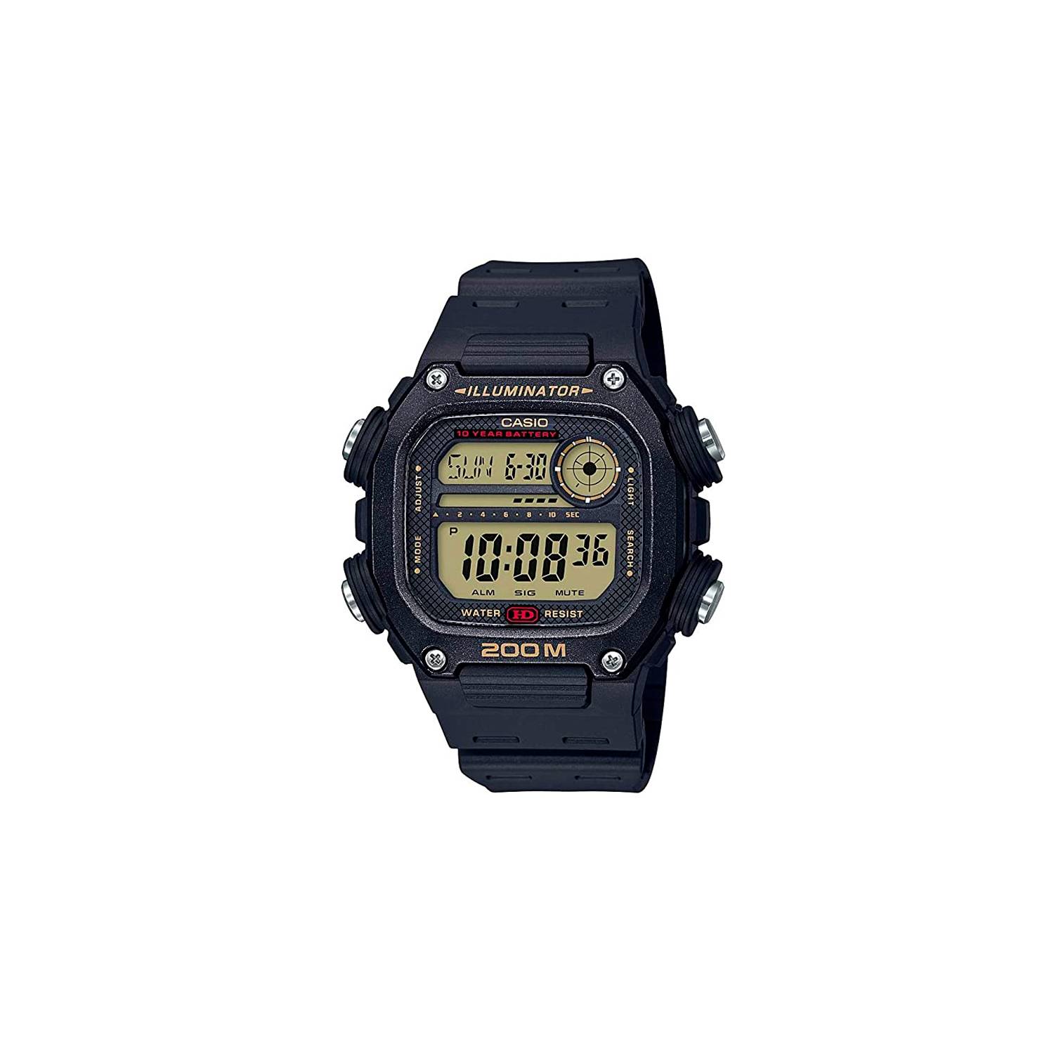 Reloj Casio Hombre DW-291H-9AVEF Digital Negro — Joyeriacanovas