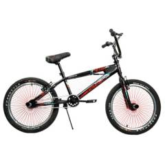 GENERICA - Bicicleta BMX JEFF Aro 20 Negro Premium