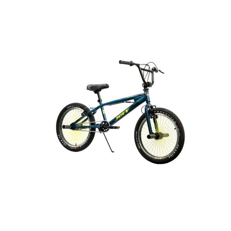 GENERICO - Bicicleta BMX JEFF Aro 20 Azul Petróleo Premium