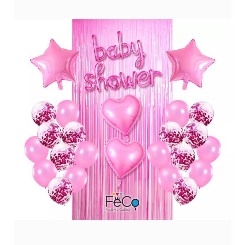 GENERICO Decoración Baby Shower Niña