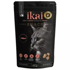 IKAI - Ikai - Snacks de Salmon Premium para Gato