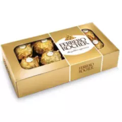FERRERO ROCHER - Bombones Ferrero Rocher X8 Unidades