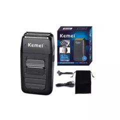 KEMEI - Maquina afeitadora Kemei KM-1102 negra 220V