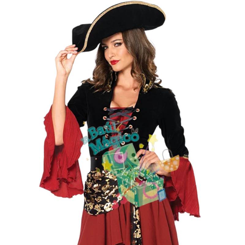 Desagradable Ejecución un poco BAUL MAGICO Disfraz Pirata Mujer, Talla L-XL Cod: 22086 | falabella.com