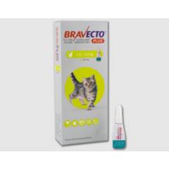 BRAVECTO - Pipeta Antipulgas Bravecto Gato -1,2 A 2,8 Kg