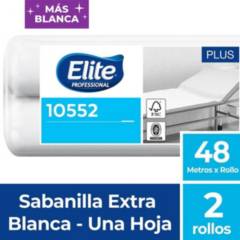 ELITE - Sabanilla Plus Una Hoja - 2 rollos x 48 mts - Elite