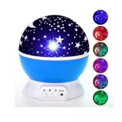 GENERICO - Lámpara Proyector Ampolleta Led Luna Estrella Espanta Cuco
