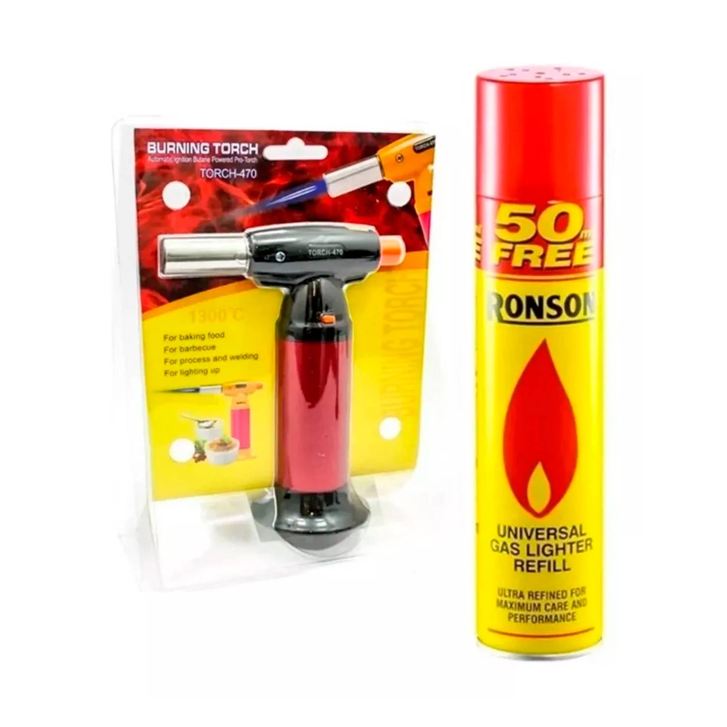 Soplete Flambeador Modelo Fuego - GEFU