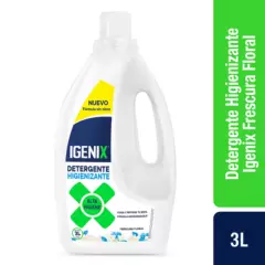 IGENIX - Detergente Liquido Igenix - Frescura Floral - 3 Litros