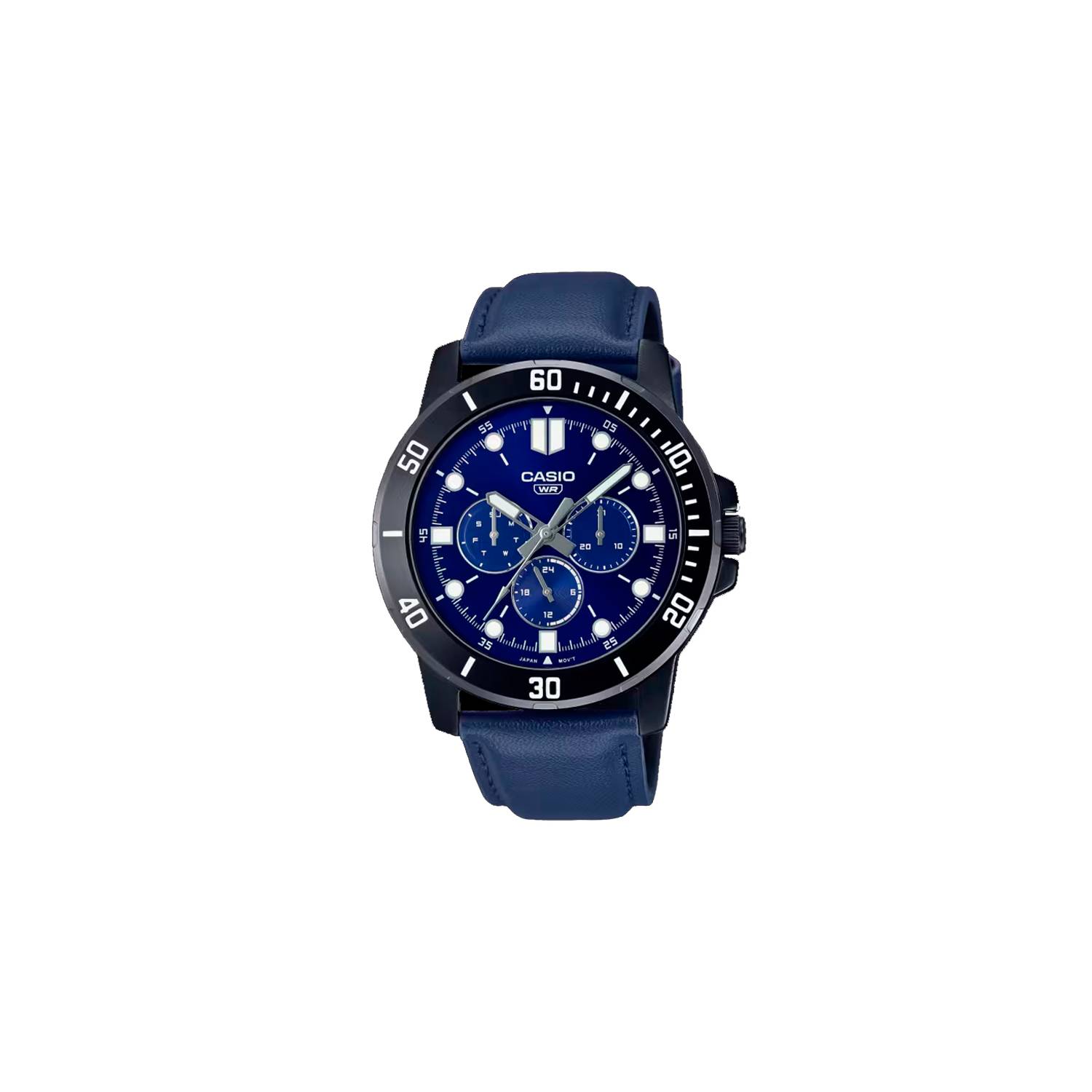 Reloj Hombre Casio Mtp-vd300bl-2e Azul Análogo - LhuaStore – Lhua Store