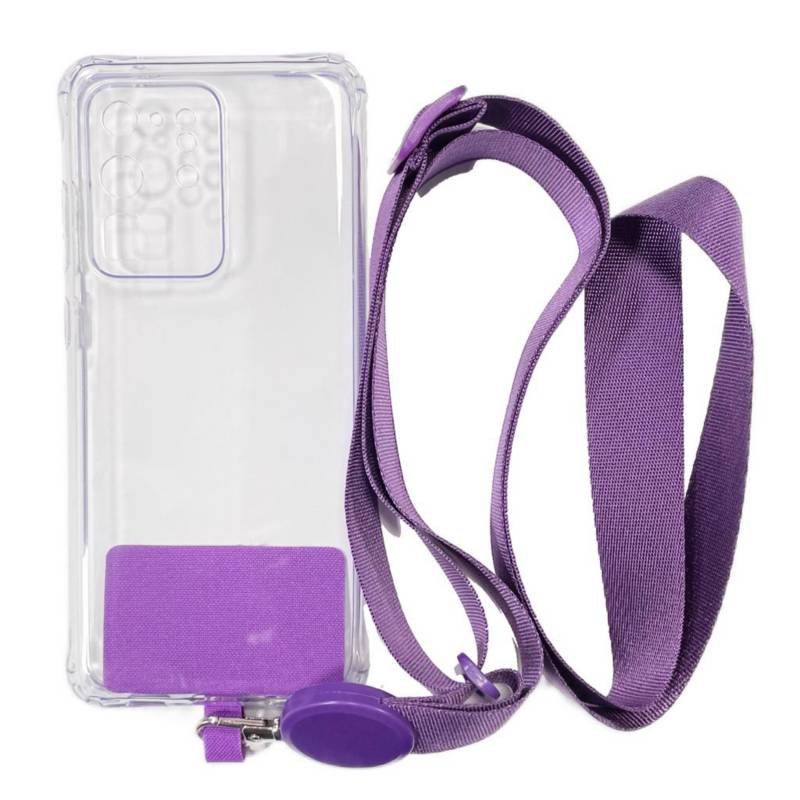 Colgante para móvil Universal con tarjeta adaptadora, largo 160 cm, Violeta