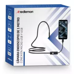 REDLEMON - Camara Endoscopia Redlemon 1 Metro Android Usb Mini