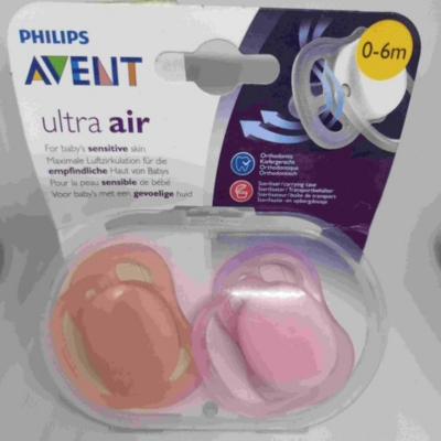 Avent Chupete Ultra Air 0-6M Rosa