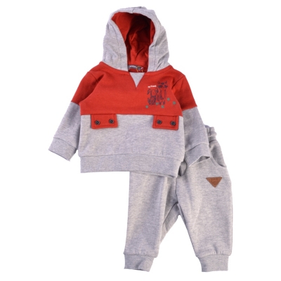 Buzo Bebe Niño Gris Pillin Tienda Online