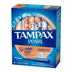TAMPAX - Tampones Tampax Pearl Super Plus 18 Unidades