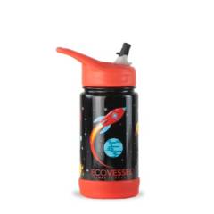 ECOVESSEL - Botella de agua para niños Ecovessel 355 ml The Frost Astronauta.
