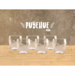 GREEN GLASS - Puyehue Mini Juego de 6 Vasos