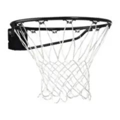 BAMO - Aro de Basketball Tamaño Oficial 45 cm Acero 16 mm Negro