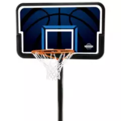 LIFETIME - Aro de Basketball Portátil Tablero Polietileno 112 x 69 cm 44″ Altura Oficial Telescópico