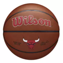 WILSON - Balón Basketball NBA Team Alliance Chicago Bulls Tamaño 7