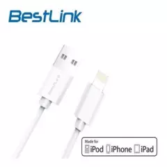 BESTLINK - Cable USB-A Conector Lightning 2 Mts 2,4A Bestlink