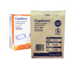 CRANBERRY - Apósito Adhesivo Transparente 6x7cm Cranberry (Pack 10 Unidades)