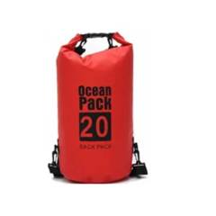 AUCKLAND OUTDOOR - Bolso Seco Impermeable 20L Rojo