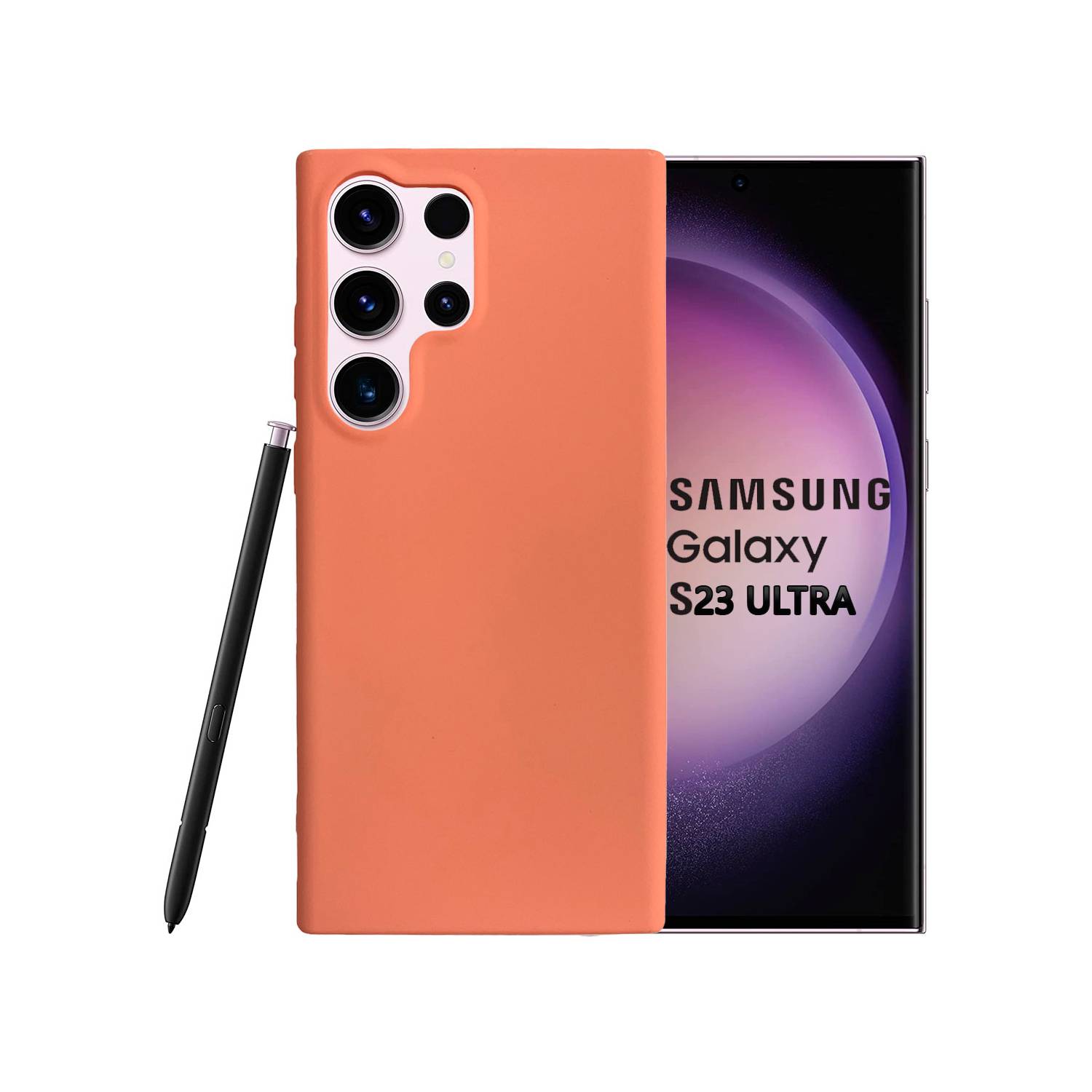 Carcasa Para Samsung S23 Ultra Goma Color - Joigo