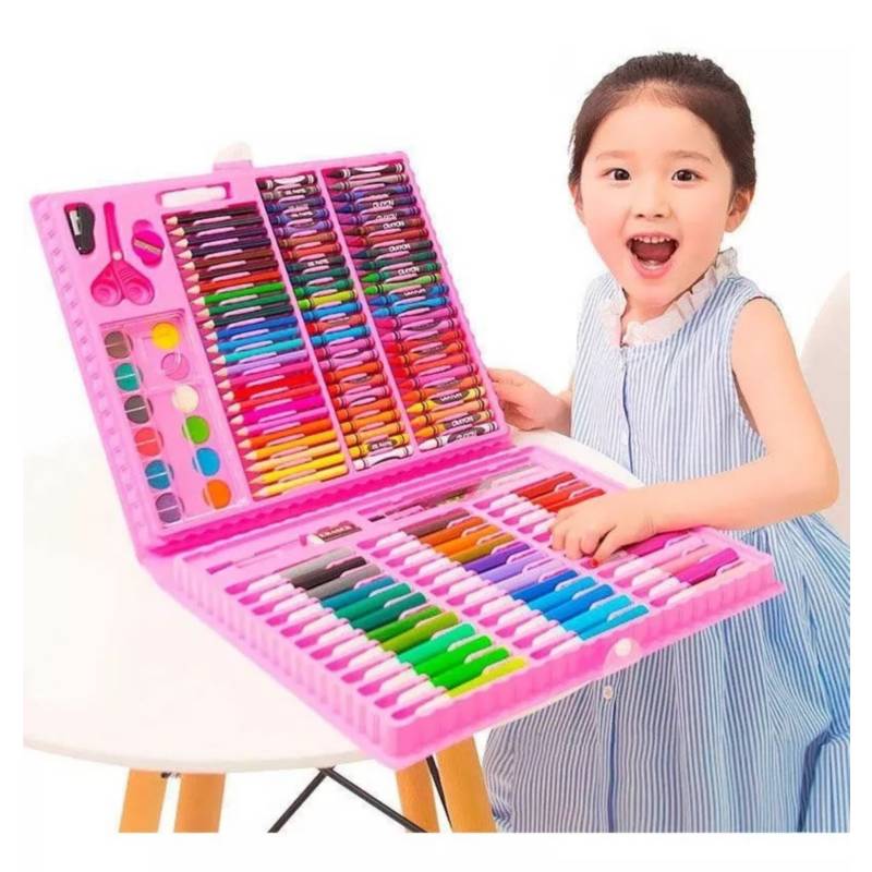 GENERICO Set Arte 72 Pcs Maleta Lapiz Para Pintar Lapices De Colores