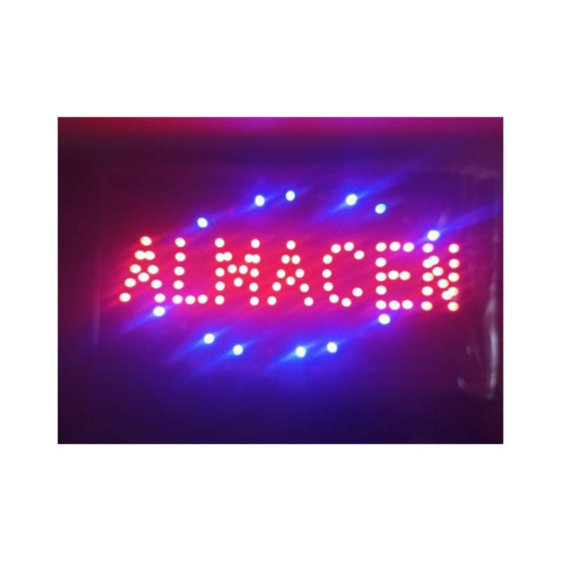 GENERICO Letreros LED luminosos para negocios Almacen