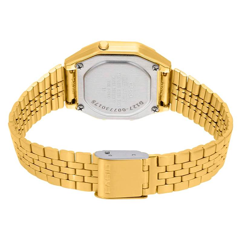 reloj de señora casio dorado