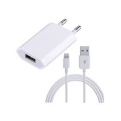 APPLE - Cargador de iPhone Apple USB de 5V incluye cable Blanco