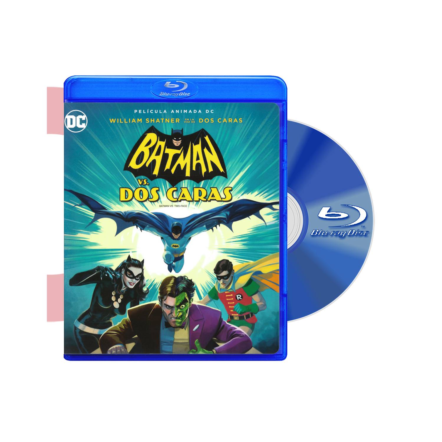 UNIVERSAL BLU RAY BATMAN VS DOS CARAS 