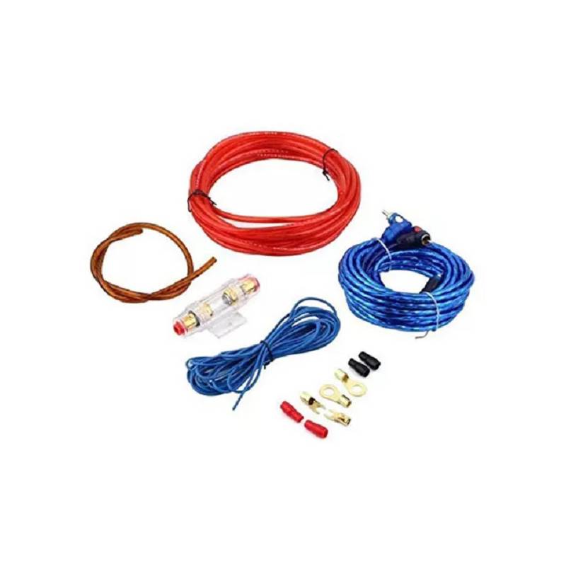 GENERICO Kit Cables Para Amplificador Subwoofer 1500w Auto / 213005