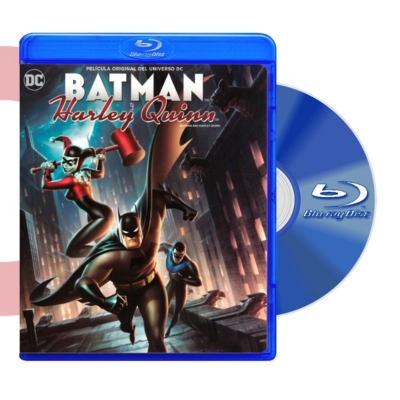 UNIVERSAL BLU RAY BATMAN Y HARLEY QUINN 