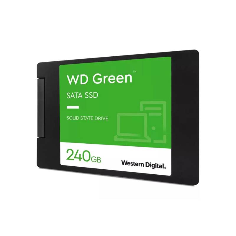 WESTERN DIGITAL - Disco estado sólido Western Digital Green 240GB SSD 545MBs
