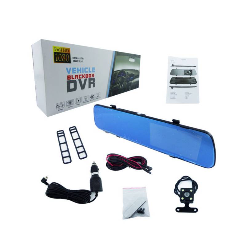 Espejo Retrovisor Blackbox DVR