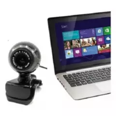 GENERICO - Camara Webcam Usb Con Micrófono Teletrabajo Videoconferencia 240103