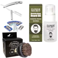 GENERICO - Kit Sencillo Para Afeitado Barba
