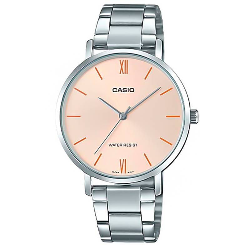 CASIO Reloj Mujer Casio Ltp-vt01d-4b Plateado Análogo