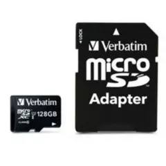 VERBATIM - Memoria Micro Sd 128 Gb Verbatim Clase 10
