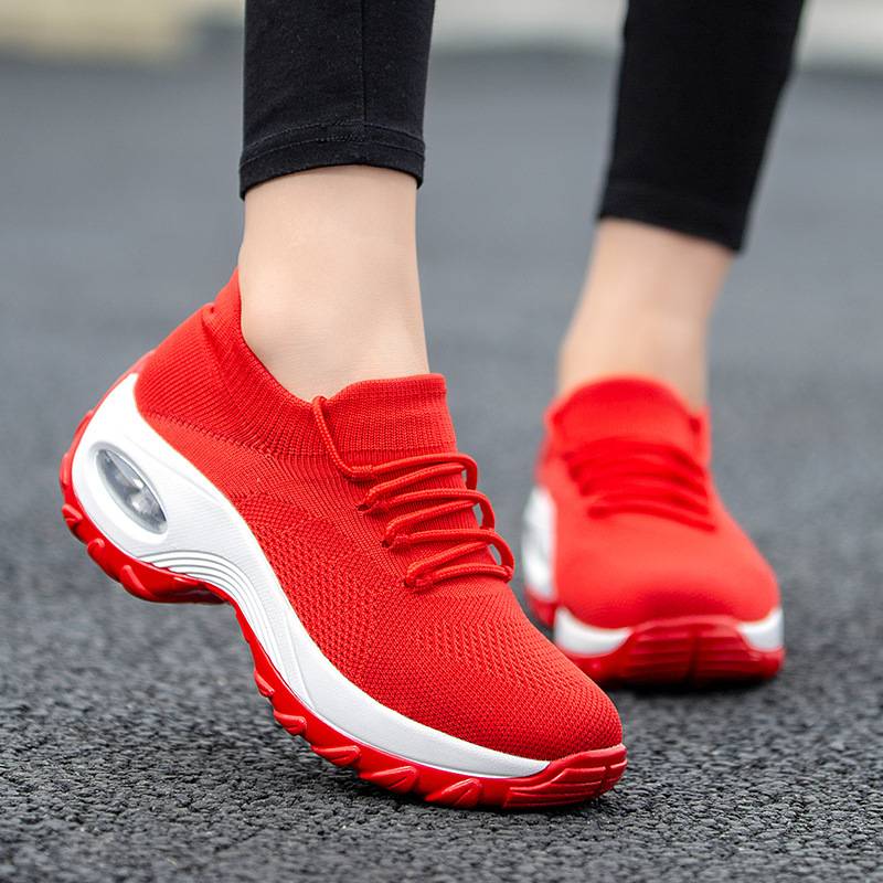 Zapatos deportivos casuales para mujer - rojo. | falabella.com