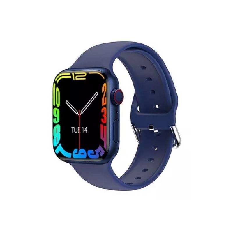 GENERICO - Smartwatch Reloj Inteligente Pulsera Deportivo Prueba Agua 240140 Azul