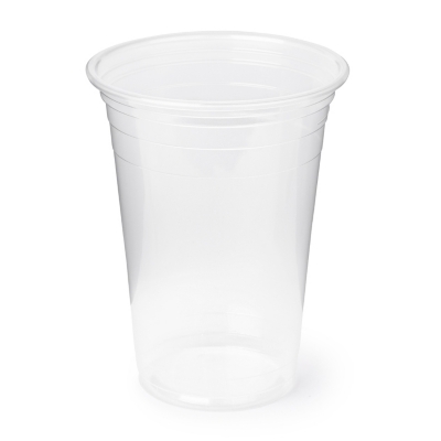 GENERICO Pack 50 Vasos Transparentes Sin Tapa desechables - 300ml